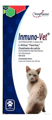 Inmuno-vet Frasco De 50 Ml Suplemento Perros Y Gatos Inmune