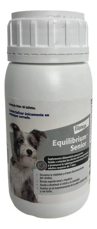 Equilibrium Senior 60 Tabs Para Perro