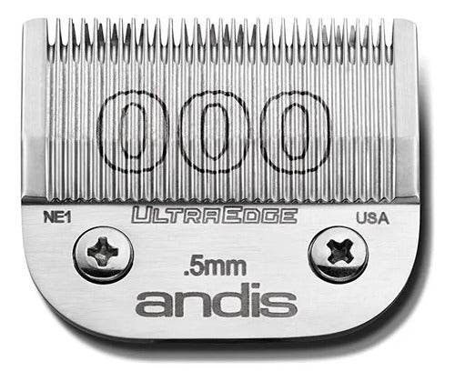 Cuchilla Andis #000 Para Máquina Rasuradora 0.5 Mm