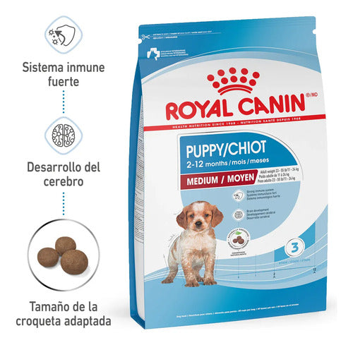 Royal Canin Medium Puppy Alimento Cachorro 2-12 Meses 341 Gr