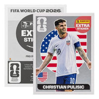 Extra Stickers Originales Panini Mundial 2026 A Elegir Christian Pulisic Plata 2026