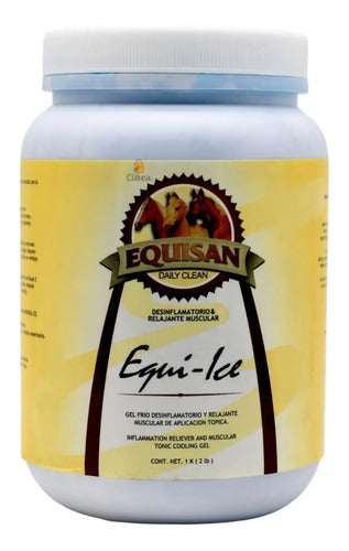 Gel Desinflamatorio Equi Ice Para Caballos Equisan 1 Kg