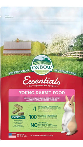 Oxbow Essentials Alimento Conejo Juvenil 2.25 Kg