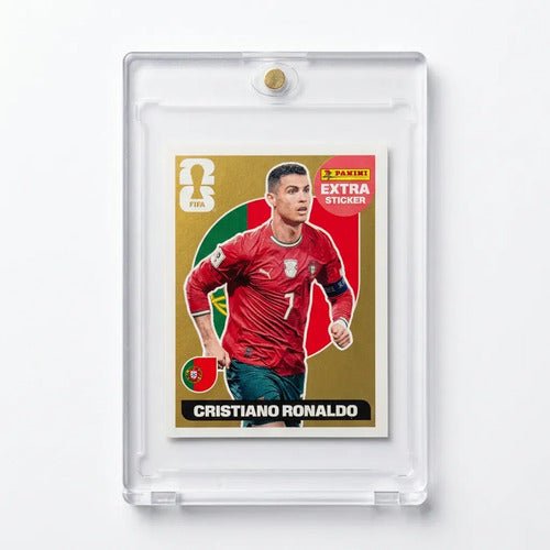 Extra Stickers Originales Panini Mundial 2026 A Elegir Cristiano Ronaldo Oro 2026