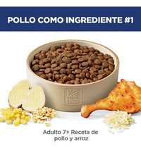 Croquetas Para Perro Hill's Science Diet Alimento Para Perro Senior Sabor Pollo 12kg