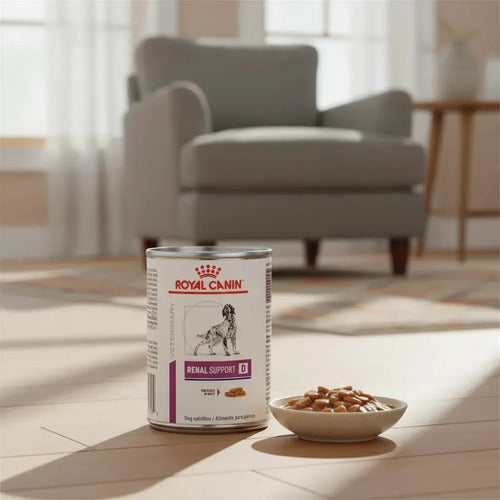 Alimento Royal Canin Veterinary Diet Canine Renal Support D Para Perro Adulto Todos Los Tamaños Sabor Mezcla