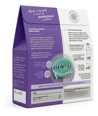 Ohm Collar Calmante Para Gato Holliday Relajante Feromona Azul Claro