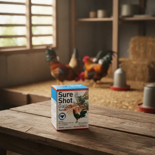 Sure Shot Vitaminas Energizantes Para Gallos 20 Tab Tornel