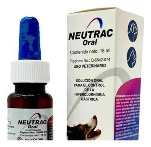 Halvet Neutrac Oral 18 Ml Gotas Ranitidina Perros Gastrico