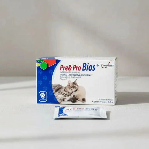 Pre & Pro Bios Polvo Oral 10 Sobres 3 Gr Flora Intestinal Y