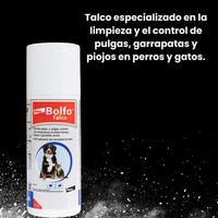 Bolfo Talco Antipulgas Garrapatas Piojos Para Perros Y Gatos 100g