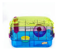 Hogar Para Hamster Crittertrail Simple Start Azul