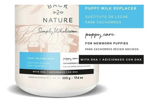 Back 2 Nature® Sustituto Leche Cachorros 500 Grs Perros