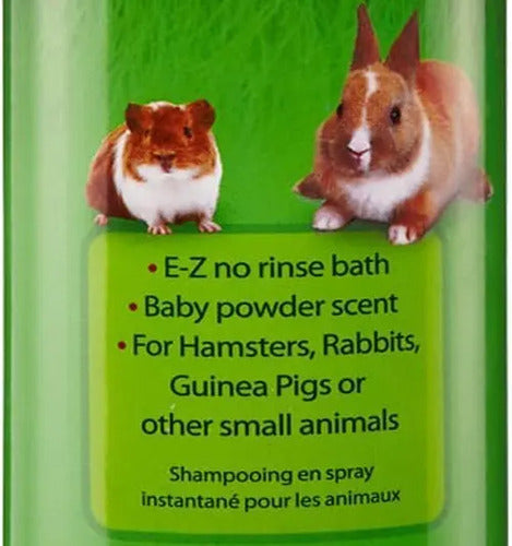 Shampoo Sin Enjuague Para Conejo Cuyo Hamster Kaytee