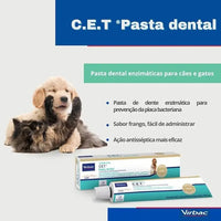 Cet Pasta Dental Crema C.e.t. Virbac Para Perros 70 G Chicken Flavor
