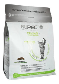 Nupec Felino Adulto Indoor Bolsa 3kg Sabor Pollo Salmón Y Arroz