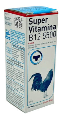 Tornel Super Vitamina B12 5500 30 Ml Caballos, Animales