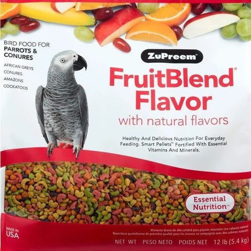 Alimento Zupreem Fruitblend Para Loros Croquetas 907 G