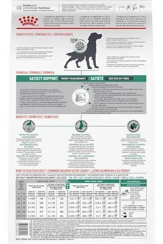 Alimento Royal Canin Veterinary Diet Canine Satiety Support Para Perro Adulto Todos Los Tamaños Sabor Mix En Bolsa De 3.5kg