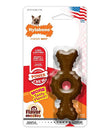 Juguete Nylabone Para Perro Hueso Power Chew Anillo  Café