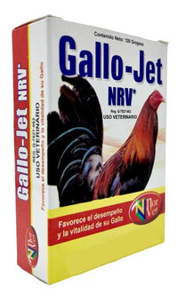 Gallo Jet Nrv 120 Tabletas Vitaminas Y Minerales Gallo-jet
