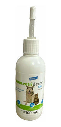 Limpiador De Oídos Vetriderm Oto Para Perros Y Gatos 100ml