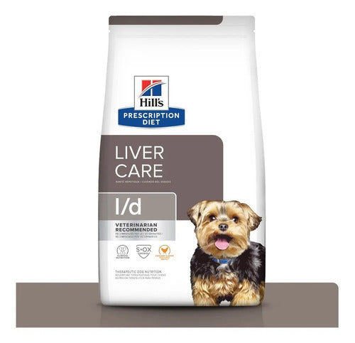 Alimento Hill's Liver Care L/d Para Perro Adulto 17.6 Lb
