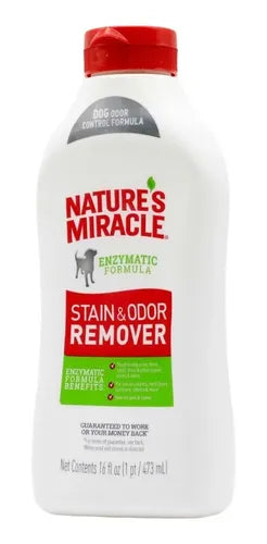 Natures Miracle Removedor Manchas Olores Para Perro 473 Ml