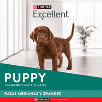 Croquetas Para Perro Cachorro Sabor Pollo Y Arroz 20kg Purina® Excellent®