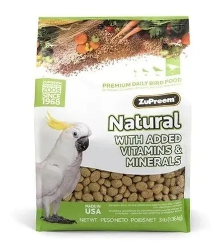 Alimento Premium Zupreem Para Ave Loro Grande Natural 1.36kg