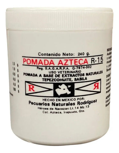 Pomada Azteca R-15 240g