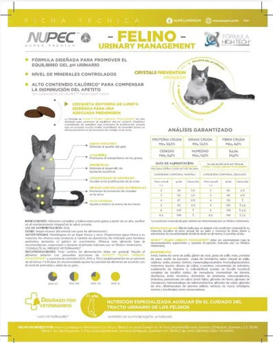 Nupec Felino Urinary Management 1.5 Kg