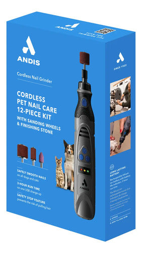 Cortaúñas Eléctrico Andis Modelo Dng-1 Gris Oscuro Mediano