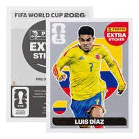 Extra Stickers Originales Panini Mundial 2026 A Elegir Luis Diaz Plata 2026