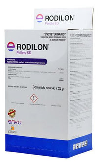 Rodilon Pellets Sd Caja 40 Sobres 25g Raton Rodenticida Envu