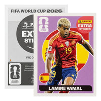 Extra Stickers Originales Panini Mundial 2026 A Elegir Lamine Yamal Morado 2026