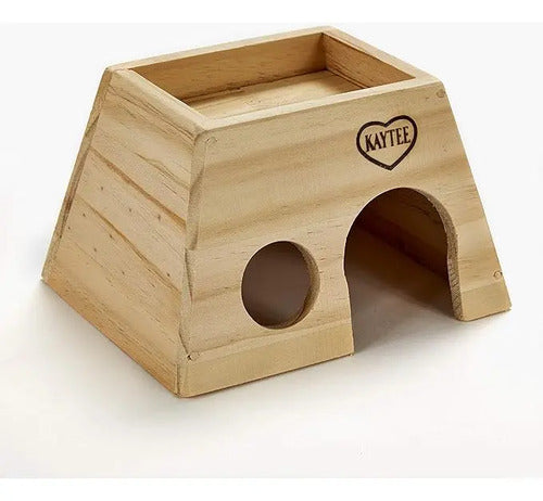 Refugio Para Hamster De Madera Woodland Get- Away Kaytee