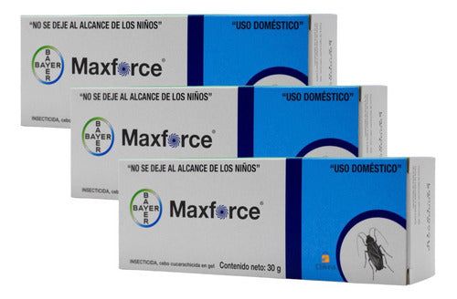 Paquete De 10 Maxforce Gel Bayer Max Forcé 30 Gr Envió Grati