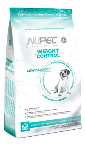 Nupec Nutrición Especializada Weight Control Perro Adulto Mix 2 Kg Bolsa