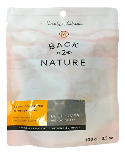 Back 2 Nature Premios Deshidra. Hígado Res 100 Grs Tipo De Carne Hígado
