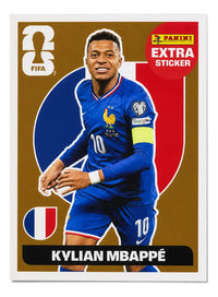 Extra Stickers Originales Panini Mundial 2026 A Elegir Kylian Mbappé Plata 2026