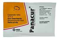 Panacur 4%, 125 Gramos, Aves, Cerdos