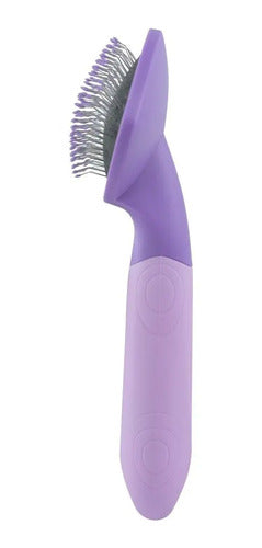Carda Cepillo Para Gato Resistente Expert Fancy Pets Morado