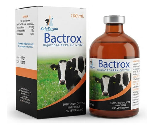 Bactrox Equinos, Bovinos, Zulafarma 100 Ml