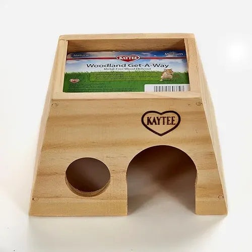 Refugio Para Hamster De Madera Woodland Get- Away Kaytee