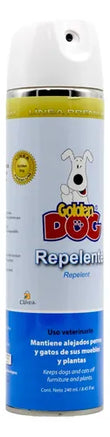 Repelente Para Perros Y Gatos En Aerosol Golden Dog 240 Ml
