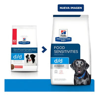 Alimento Hill's Prescription Diet Food Sensitivities D/d Para Perro Adulto Todos Los Tamaños Sabor Papa Y Salmón