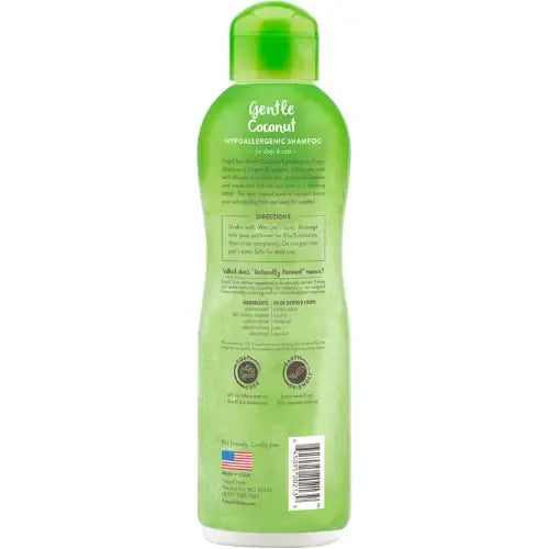 Tropiclean Hipoalergénico Coco 592ml Kiwi Y Manteca De Cacao