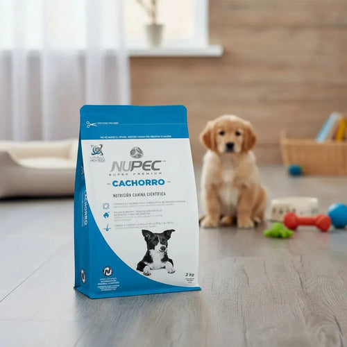 Alimento Nupec Nutrición Científica Para Perro Cachorro De Raza Mediana Y Grande Sabor Mezcla