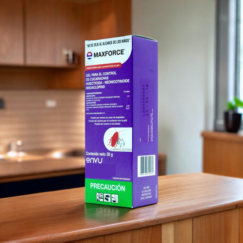 Maxforce Jeringa 30 Gr Veneno Para Cucarachas Envío Gratis